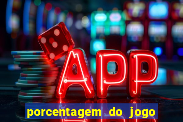 porcentagem do jogo fortune tiger